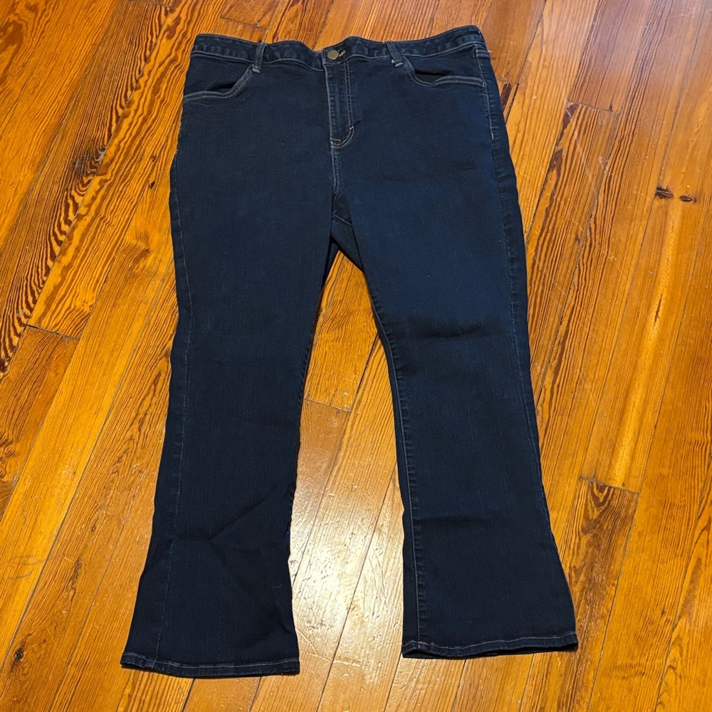 Sonoma Dark Blue Women's Flare Jeans